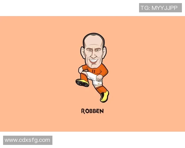 足球球星动漫手绘风格创意插画大集合展现球场魅力与梦想激情